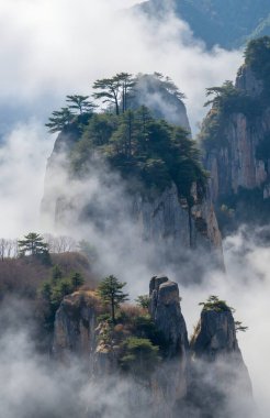 Dağların güzel manzarası