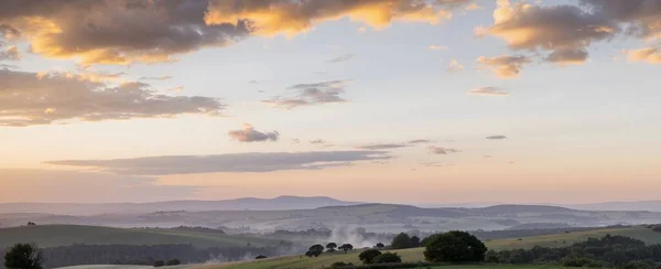 sunrise, güzel dağ manzarası