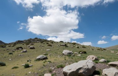 Dağların güzel manzarası