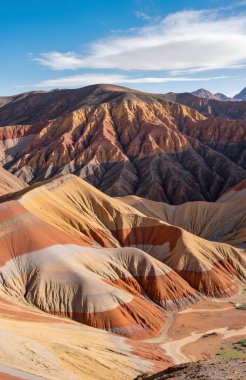 Namib çölündeki Negev Çölü 'nün güzel manzarası