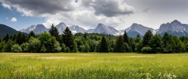 Dağ manzarası harika.