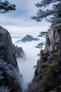 Dağlı güzel bir manzara.