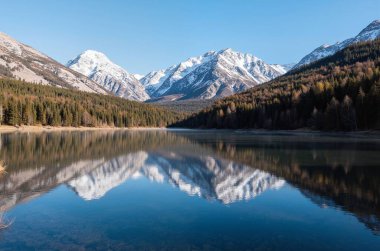 Dağlardaki güzel göl