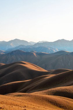 Dağların güzel manzarası