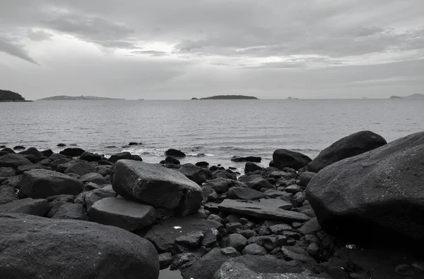 Güzel deniz manzarası. doğa arkaplanı
