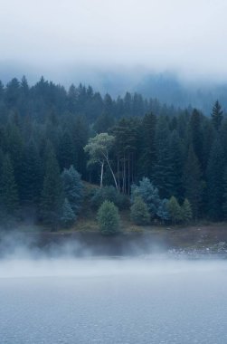 Dağlardaki güzel göl
