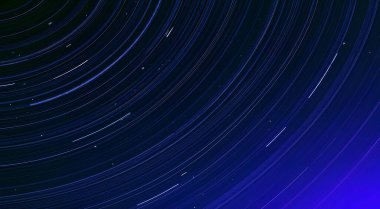 Yıldızlı karanlık uzay arkaplanı. vektör illüstrasyonu.