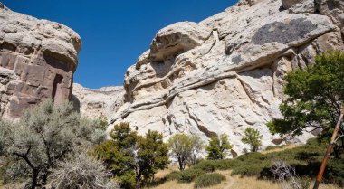İsrail eyaletinin kuzeyindeki Büyük Kanyon 'un güzel manzarası