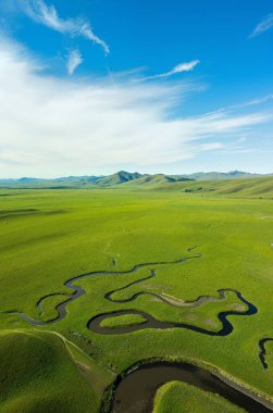 Gölün güzel manzarası