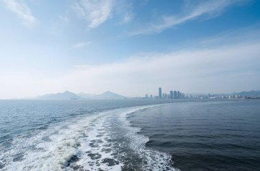 Güzel deniz manzarası