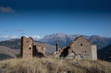 Dağların güzel manzarası