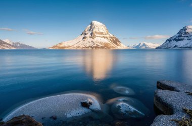 Dağların manzarası, Norveç