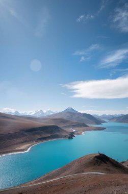 Dağların güzel manzarası