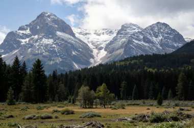 güzel dağların manzarası