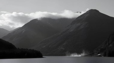 Dağ manzarası manzarası