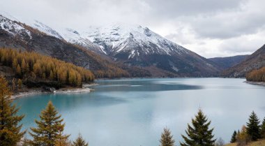 Gölün güzel manzarası
