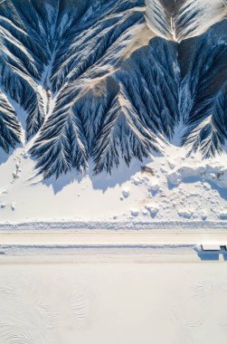 Dağların güzel manzarası