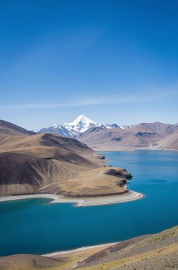 Dağların güzel manzarası