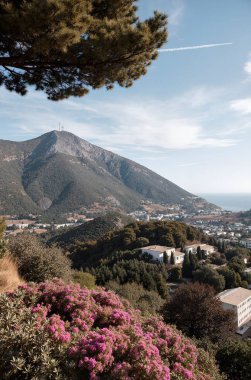 Barselona şehrinin manzarası