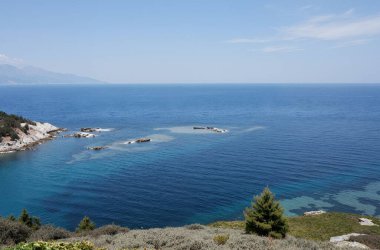 Güzel deniz manzarası