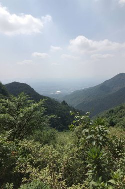 Dağların güzel manzarası