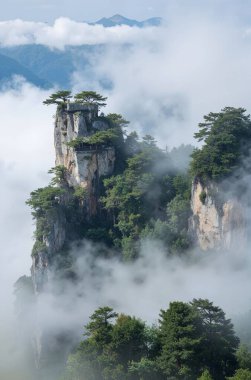 Dağların güzel manzarası
