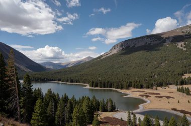 Göl ve dağ sırası, Colorado, ABD