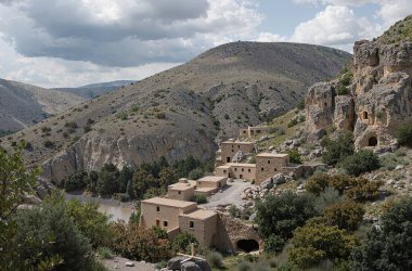 Kapadokya 'daki eski evler