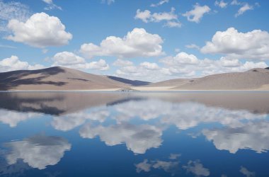 Sabah göl manzarası çok güzel.