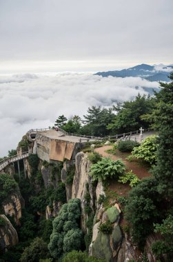 Dağların güzel manzarası