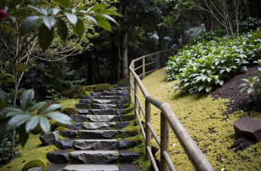 Parkın güzel manzarası