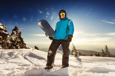 Snowboard snowboard ile standları  