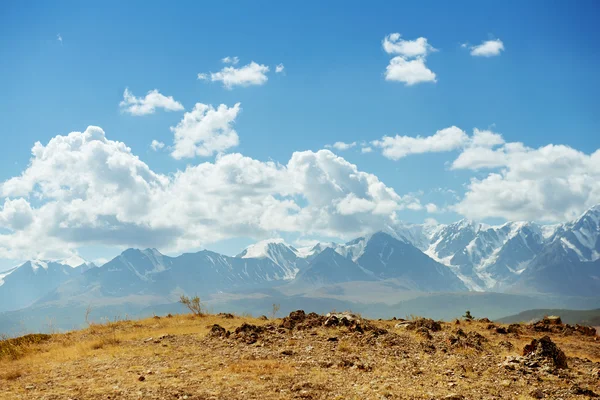 Montañas paisaje con glaciares —  Fotos de Stock