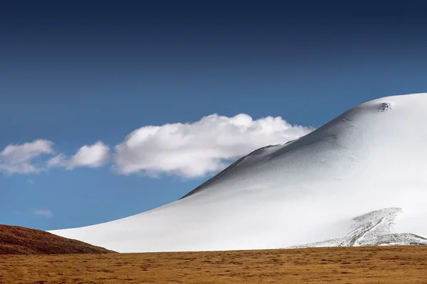 Mountain landscape with glacier — Stock Image Mountain landscape with glacier Stock Image