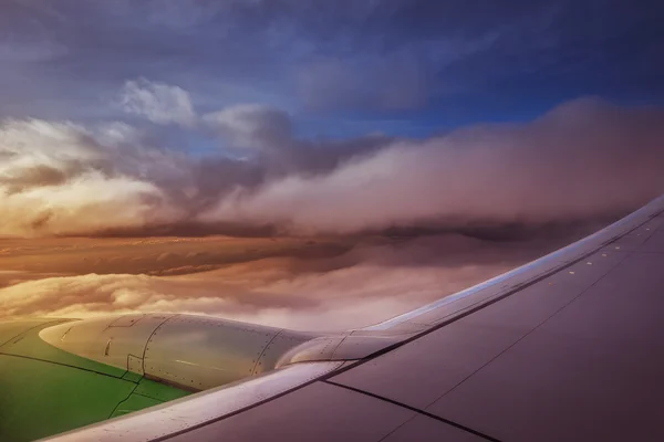 Hermosa vista desde el avión —  Fotos de Stock