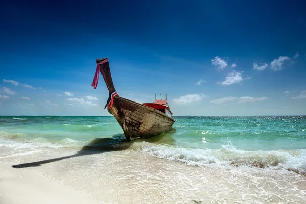 Thailand style long tail boat Royalty Free Stock Images