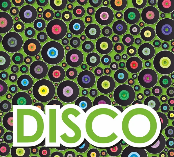 Abstract colorful festive disco background — Stock Vector
