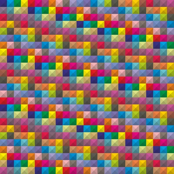 Cuadrados de colores abstractos — Vector de stock