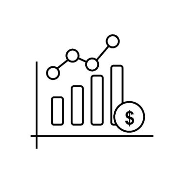 İstatistik Satırı Simge Arkaplanı Beyaz