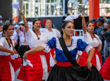 Punta Cana, Dominican Republic - February 21, 2026: Colorful Traditional Carnival at Punta Cana, Annual Festival 2026