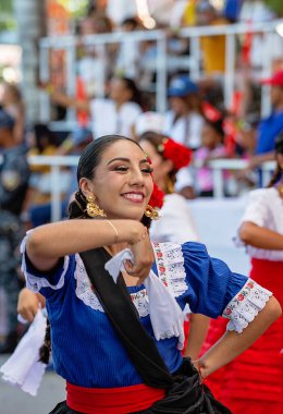 Punta Cana, Dominican Republic - February 21, 2026: Colorful Traditional Carnival at Punta Cana, Annual Festival 2026