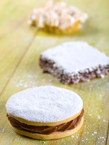 Alfajor çerez, tipik bir Perulu tatlı