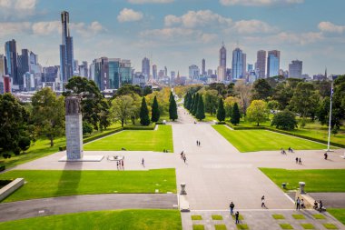 Melbourne Şehri Anma Tapınağı 'ndan