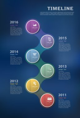 Tasarım şablonu Infographic. Vektör çizim için kullanılabilir