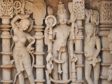 Taş duvar heykelleri 