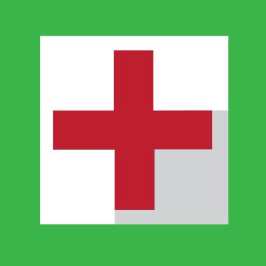 Artı düz Logo tasarım iç 