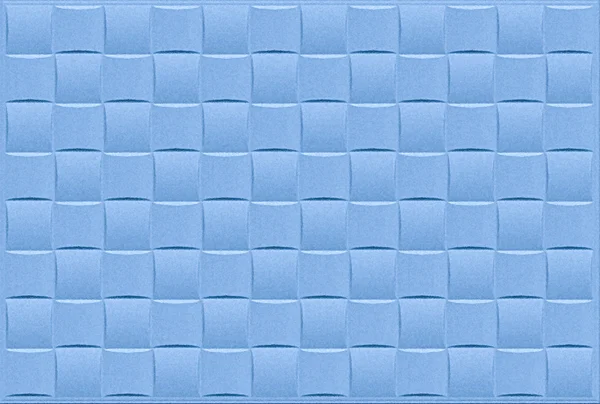 3 d は青色のブロック柄のテクスチャ背景 — ストック写真