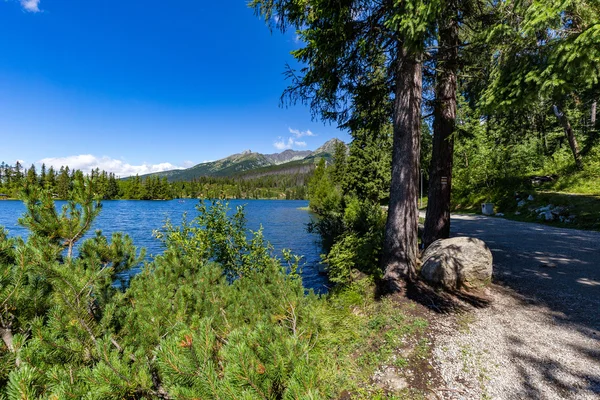 Strbske pleso see — Stockfoto