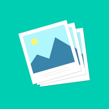 Fotoğraf çerçeve vektör çizim, fotoğraf çerçevesi retro koleksiyonu