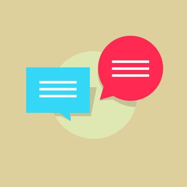 İletişim internet sohbet, iletişim iletileri, tartışma kavramı